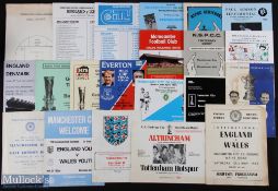 Collection of programmes for neutral matches at Maine Road, Manchester to include 1948/49 England