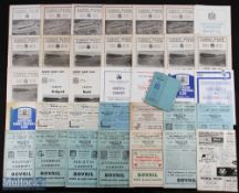 1947-80 Cardiff Rugby Programme etc Selection (36): Fine sweep, from just after WW2 on, to inc