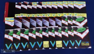 1981-1983 Fulham Rugby League Programmes (96): All from their first 3 seasons plus a Fulham