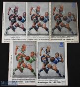 Selection of German League championship play-off programmes 1954 Hannover 96 v IFC Kaiserslautern at