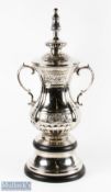 FA Cup Trophy replica, polished finish, 28