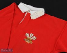 1988 Mark Ring's Welsh Triple Crown Rugby Jersey: Donated to the major Irish collector vendor by