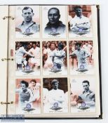 Futera Platinum Leeds United Limited Edition Greatest Collection of cards, a leather-bound