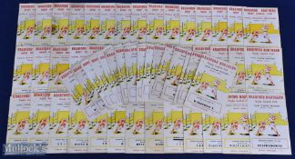 Bradford Northern Rugby League Home Programmes (56): From 1958-59(19), 1959-60(20) & 1960-61(17),