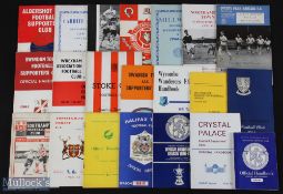 Collection of Football Club handbooks to include Aldershot Town 1962/63, Cardiff City 1961/62,