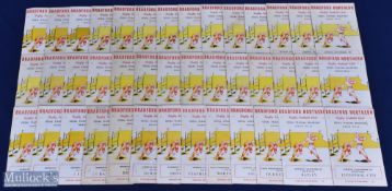 Bradford Northern Rugby League Home Programmes (41): From the 1961-62(14) & 1962-63(23) seasons