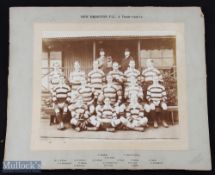 1910-11 New Brighton 'A' Rugby Team Photograph: Approx 16