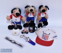 1994 World Cup USA Official Mascot, soft toys and collectable, hard-to-find selection to include 2