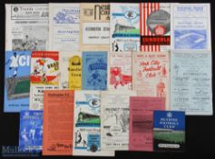 Accrington Stanley away match programmes 1952/53 Bradford City, 1953/54 Mansfield Town, 1954/55
