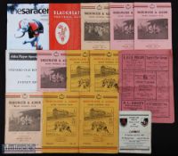 1940s/50s+ English Club Rugby Programmes (16): Mostly West Country, Penzance v Cardiff 1949, Redruth