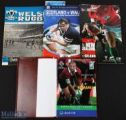 International Rugby Programme/Ticket Miscellany (6): Scotland v Wales (Grand Slam season 2005) a&