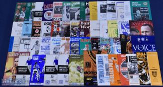 Collection of 117 Football Friendly Match Programmes, includes League v non-League, foreign v
