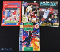 1986-89 Panini Football Sticker Albums, 4 full albums F/G (4)