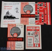Selection of Sunderland homes 1953/54 Rest of Northern League (Champions Challenge), 1961/62