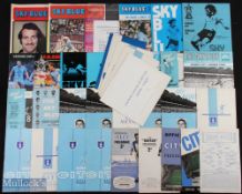 Selection of Coventry City home match programmes 1954/55 Scunthorpe Utd (FAC), 1956/57 Akademisk