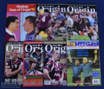 1992-2010 State of Origin Rugby Lge programmes (7): Nice selection