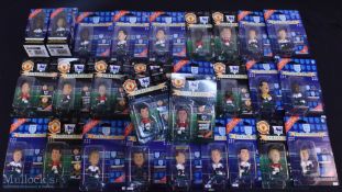 1995 Selection of Corinthian England and Manchester United Football Figures, mostly in bubble packs,
