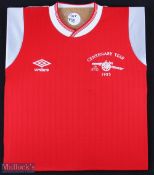 1985 Arsenal centenary Replica Football Shirt, made by Umbro with short sleeves 26