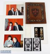 Manchester United Fans, Photograph Album, with colour photos of players, matches - with noted ones