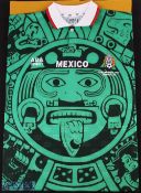 1998 Mexico Home Replica Shirt France World Cup, made by ABA Sport size L with original swing