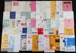 Selection of Non-League programmes 1947/48 Alexander Park v Alleyn Old Boys, 1948/49 Bromley v Hayes