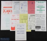 Selection of non-league cup finals to include 1960 Barnet v Tooting & Mitcham Utd (London Charity