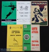 1931-1969 S Africa in the B Isles Rugby Programmes & Booklet (5): Great choice, the popular & very
