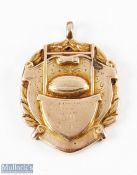 1915 Lazenby Rugby Lge Cup Winner's Gold Medal: Neat clean approx. 1