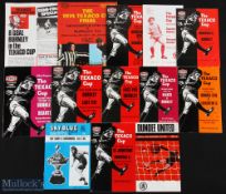 1973/74 Texaco competition programmes Coventry City v Motherwell, St. Johnstone v Norwich City,