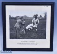 1938 Photograph of England Rugby Internationals: R E Prescott & T F Huskisson