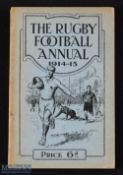 Rare 1914-5 Rugby Football Annual: Again, a second edition of this second issue, on the eve of the