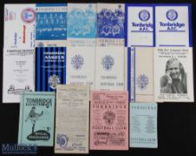 Selection of Tonbridge FC home programmes 1950/51 Gloucester City, 1952/53 Gloucester City, 1961/