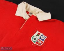 Rare 1968 British & I Lions Matchworn Jersey: Flanker Bob Taylor's terrific Lions No 7 jersey from