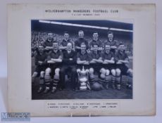 1949 Wolverhampton Wanders Football Club Team FA Cup Winners group photograph