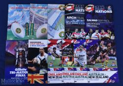 1993-2011 Rugby League Big Match Programmes (11): Selection inc Great Britain, Australia & New