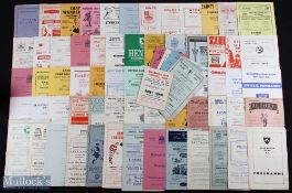 Selection of Non-League programmes 1946/47 Tufnell Park v Walthamstow Avenue (ph), 1947/48 Dulwich