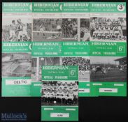 Hibernian home programmes 1957/58 Airdrie (SLC), 1958/59 Falkirk (SLC), Aberdeen (SLC), 1959/60