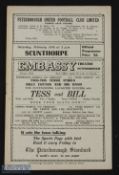 1949/50 Peterborough Utd v Scunthorpe Utd (last non-league season for Scunny) Midland League