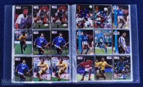 An Album Full of Autographed football trading cards, odd duplications, cards by Merlin Prostar