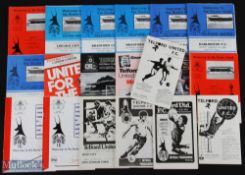Selection of Telford Utd home match programmes 1969/70 Weymouth, 1970/71 Bath City, 1973/74