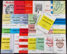 1965-79 Marlborough Rugby Programmes v Tourists to NZ etc (37): v S Africa with combined Nelson/