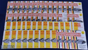 Bradford Northern Rugby League Home Programmes (80): From 64-5(18), 65-6(23), 66-67(19) & 67-8(