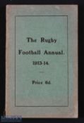 Rare 1913-4 Rugby Football Annual: The second edition of the first issue of this fine annual round