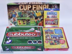 Football Games, and Topps Match Attax Cards, to include a Subbuteo, team edition 2012