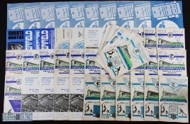 Selection of Chesterfield home programmes 1949/50 Leicester City, Middlesbrough (FAC), 1950/51