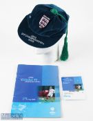 2005 UEFA U17 Championship Football Cap for Fabrice Muamba, he was award this cap whilst playing for