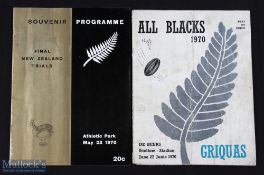1970 NZ Rugby Trials & Tour Match at Wellington: All the big names of the day on this big weekend,