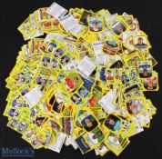 1988 Panini Football Sticker, a loose collection of 100s in need of sorting