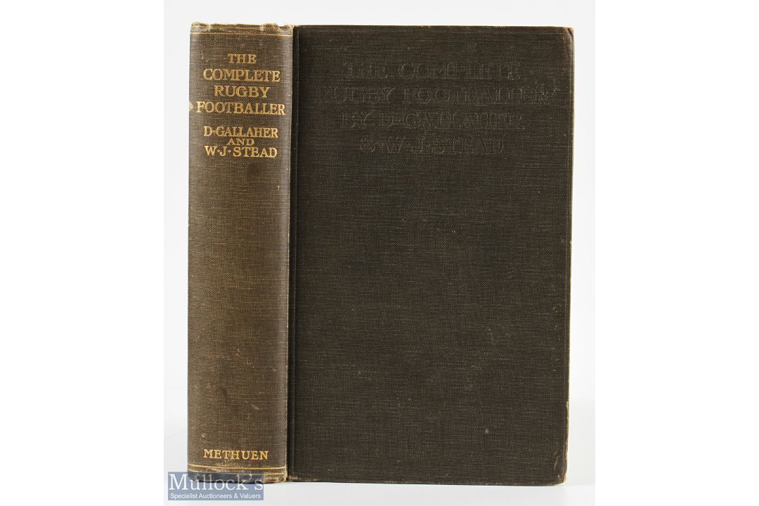 Famous Scarce Early Rugby Book, 1905 All Blacks: The classic 1906 volume (2nd edition), The Complete - Image 1 of 2
