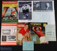 1956 (December) World Sports (Duncan to the cover + Busby article inside), 1957 (August) Everybody's